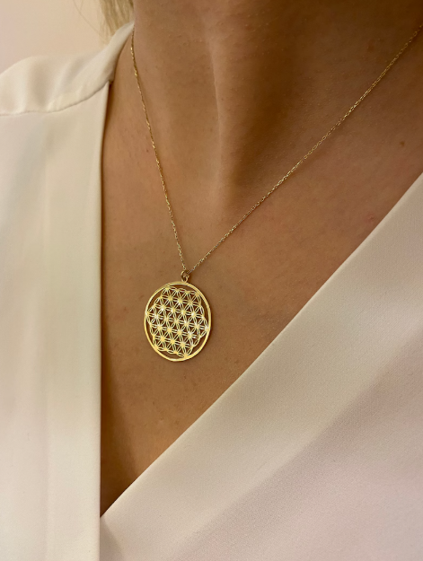 Flower of Life Pendant Necklace