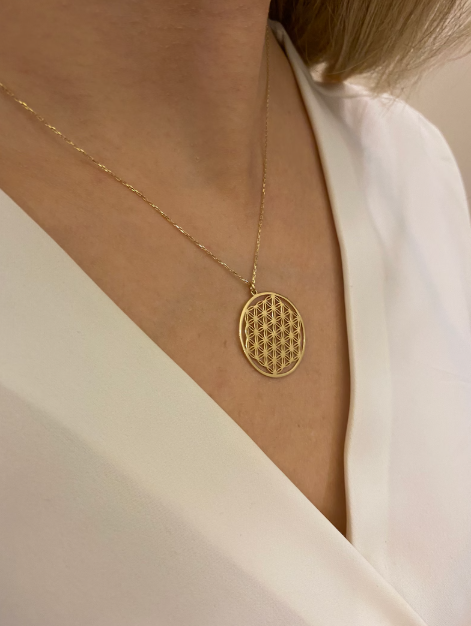 Flower of Life Pendant Necklace