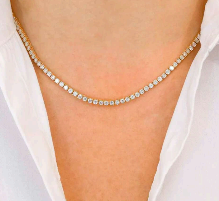 Crystal Choker Necklace – Elegant and Sparkling Design