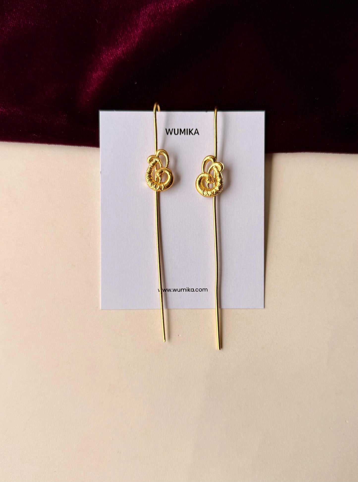 Handmade Brass Cuff Earrings – Minimalist Modern Ear Climber