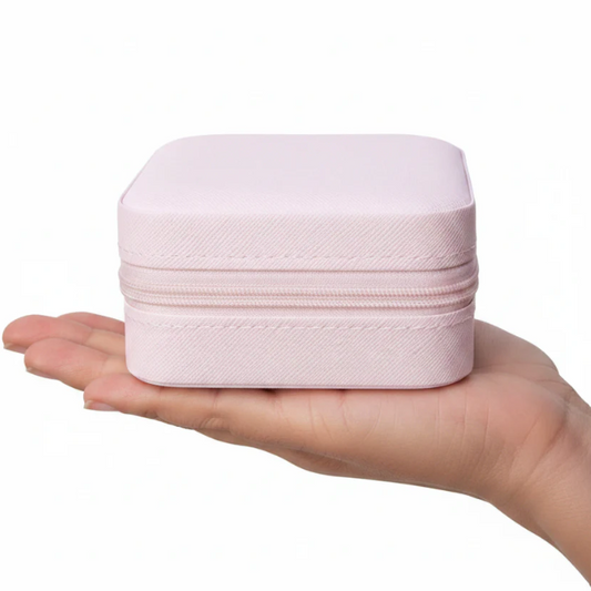 Compact Jewellery Box for Women | Portable Travel Jewellery Organizer